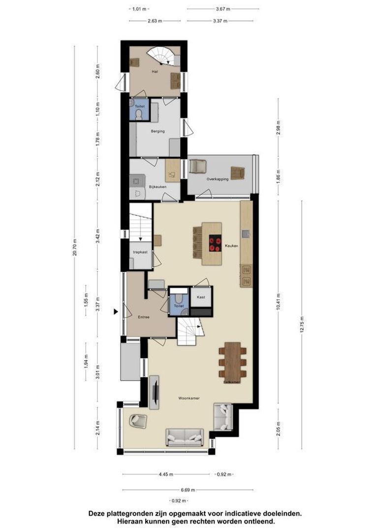 Plaet 9, Papendrecht plattegrond-1