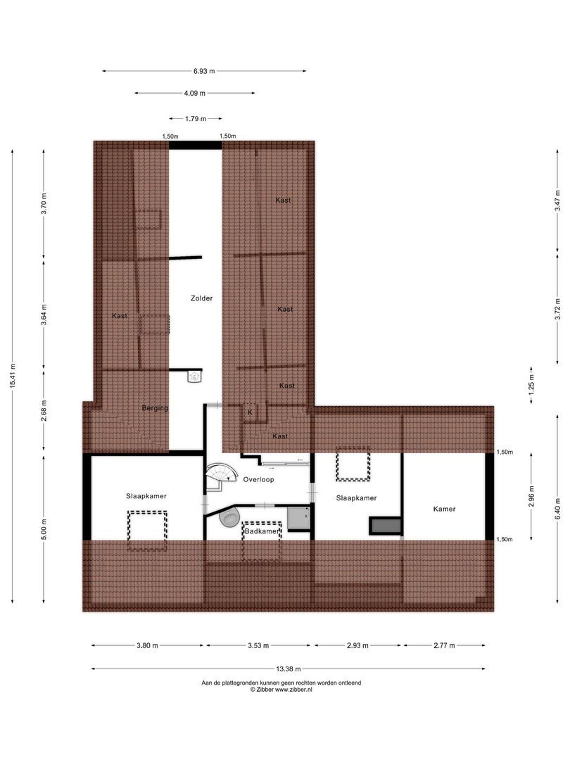 Wassenaar van Obdampark 22, Hendrik-Ido-Ambacht plattegrond-2