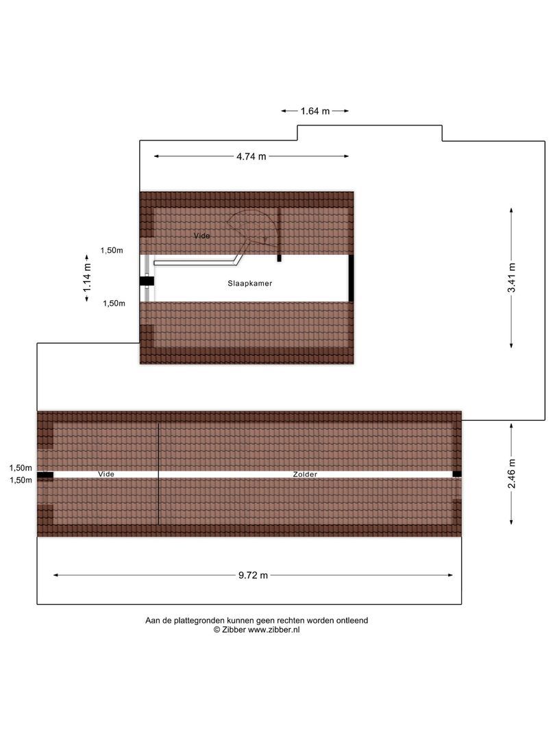 Zuidwende 2 F, Hendrik-Ido-Ambacht plattegrond-3