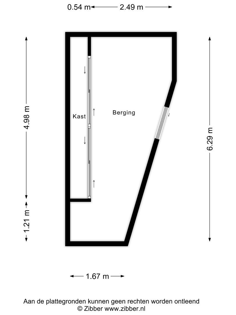Zuidwende 2 F, Hendrik-Ido-Ambacht plattegrond-4