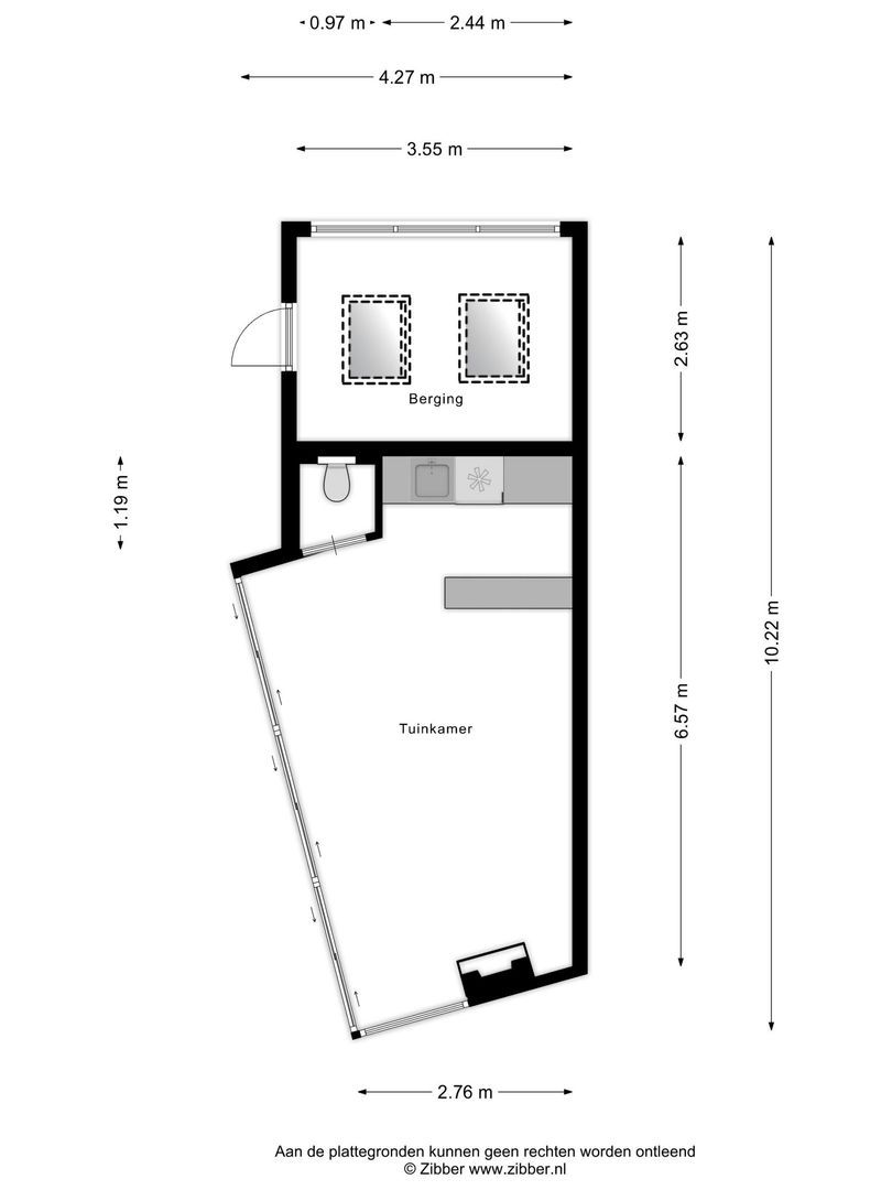 Zuidwende 2 F, Hendrik-Ido-Ambacht plattegrond-5
