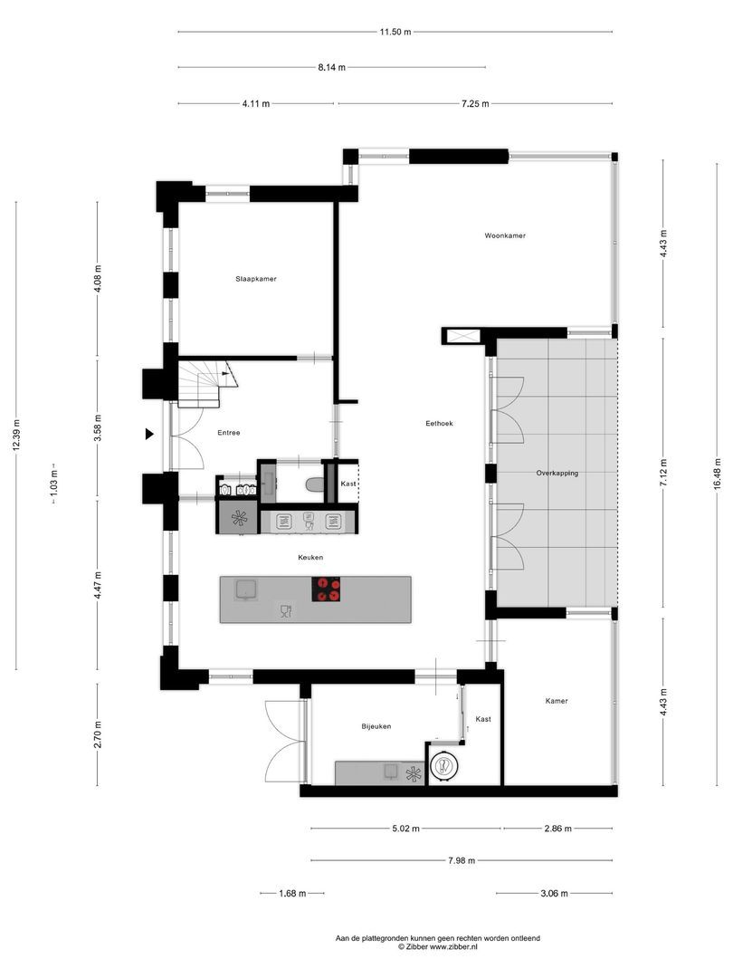 Watersnip 1, Hendrik-Ido-Ambacht plattegrond-1