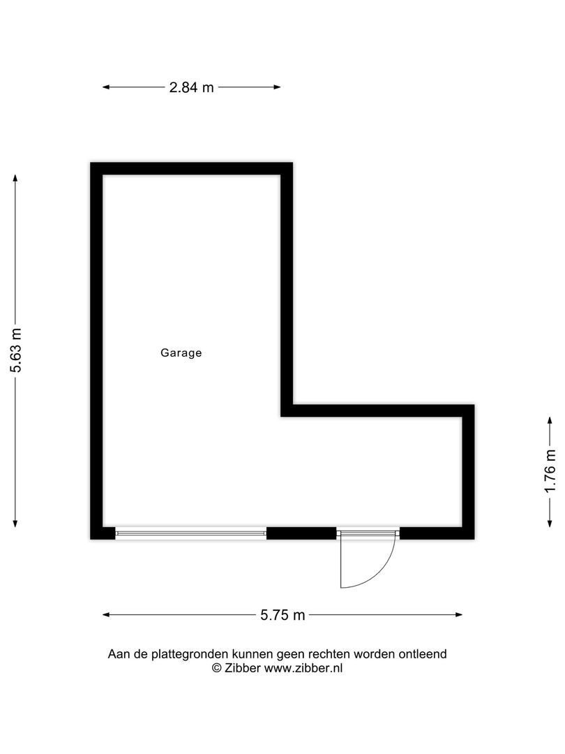 Euryzakade 110, Zwijndrecht plattegrond-1