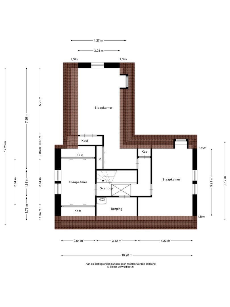 Perenlaantje 10, Hendrik-Ido-Ambacht plattegrond-3