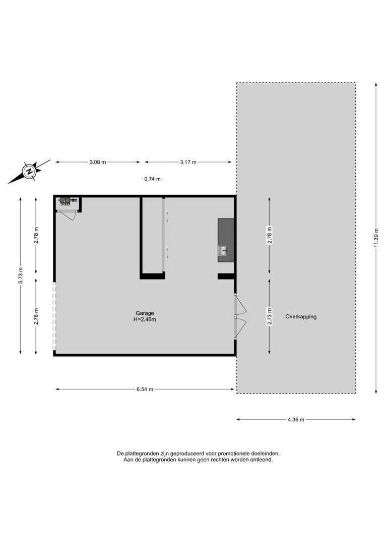 Julianasingel 2, Hendrik-Ido-Ambacht plattegrond-3
