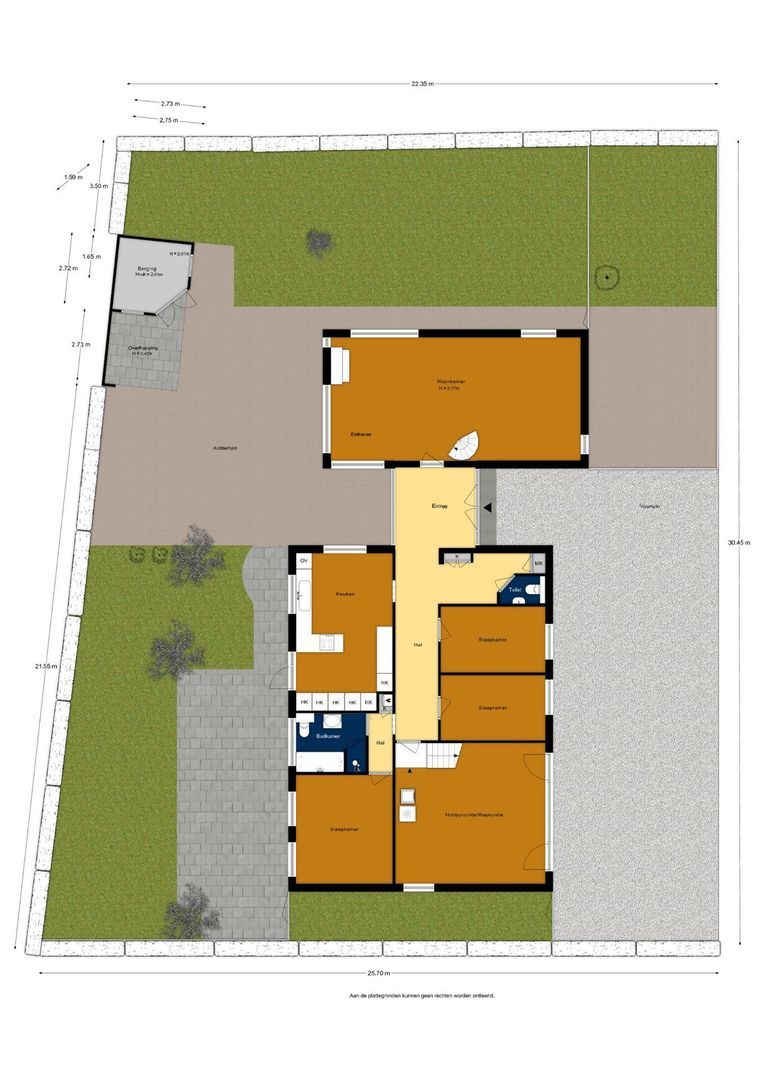 Fagelstraat 7, Zwijndrecht plattegrond-0