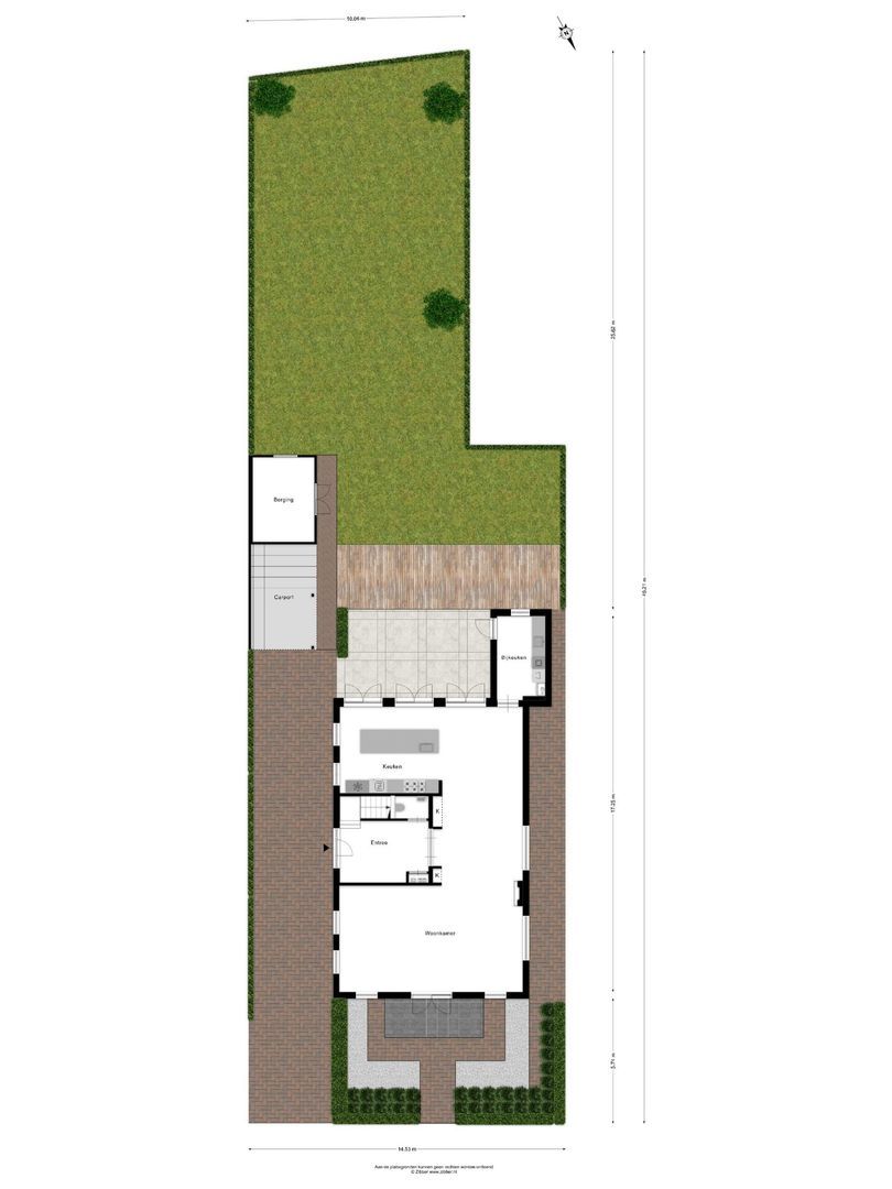 Waalweg 35, Ridderkerk plattegrond-0