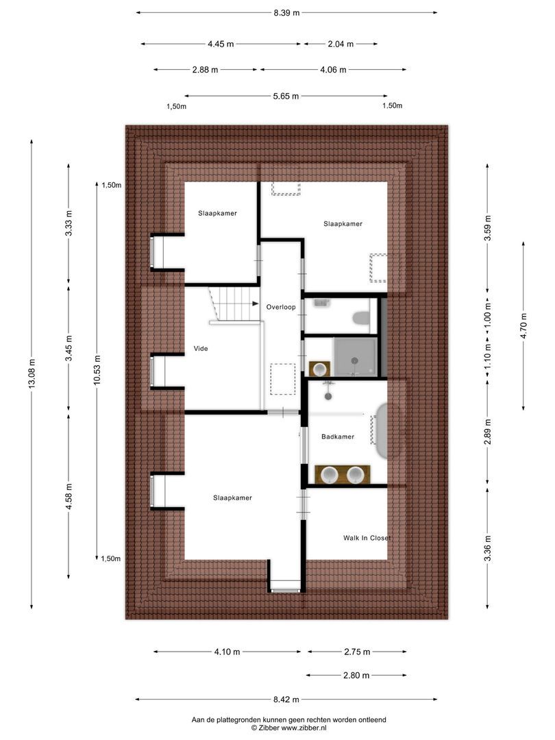 Waalweg 35, Ridderkerk plattegrond-2