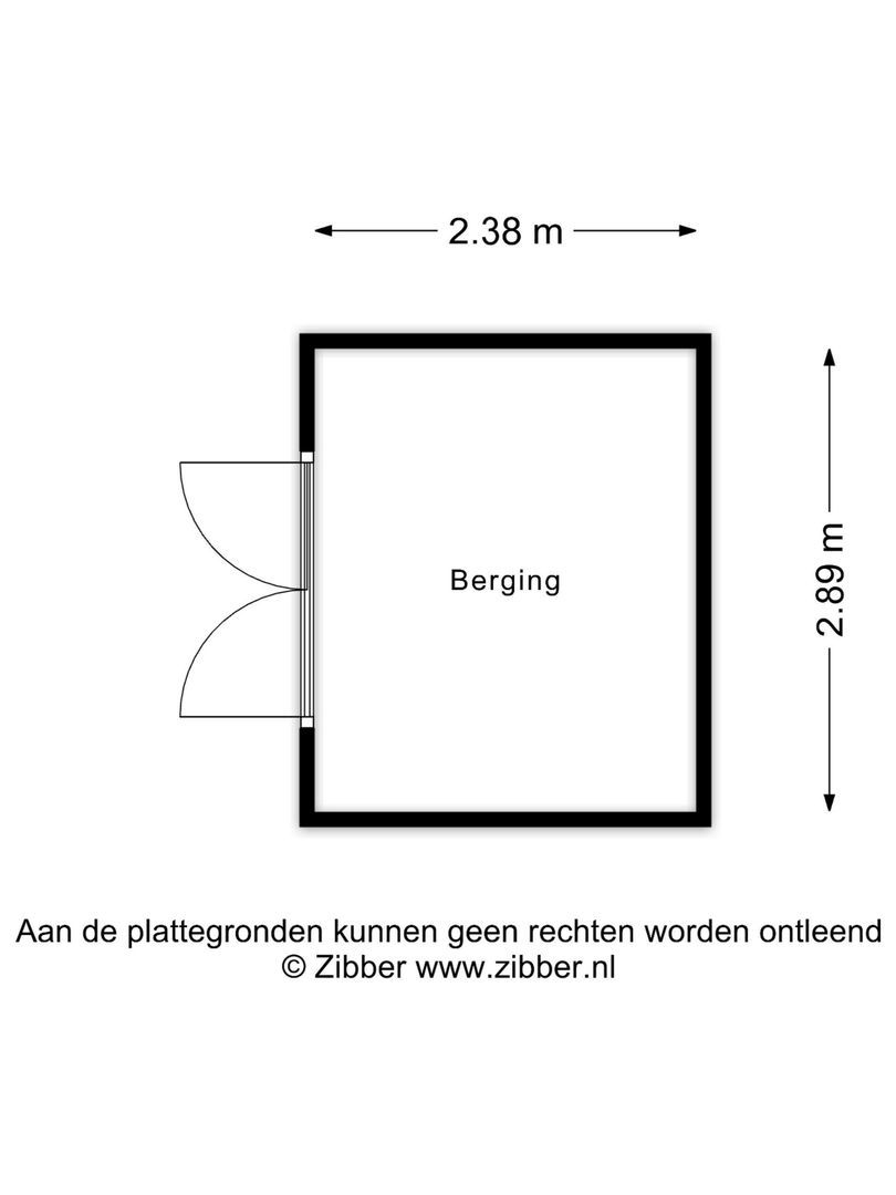 Hooftlaantje 98, Hendrik-Ido-Ambacht plattegrond-3