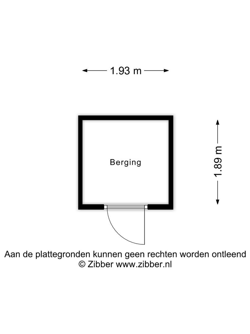 De Kreken 48, Alblasserdam plattegrond-1