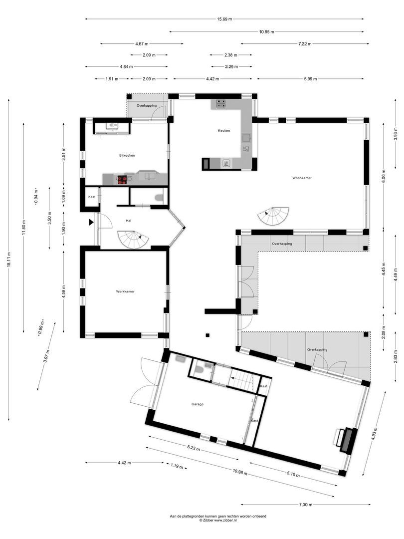 Suite 18, Zwijndrecht plattegrond-0