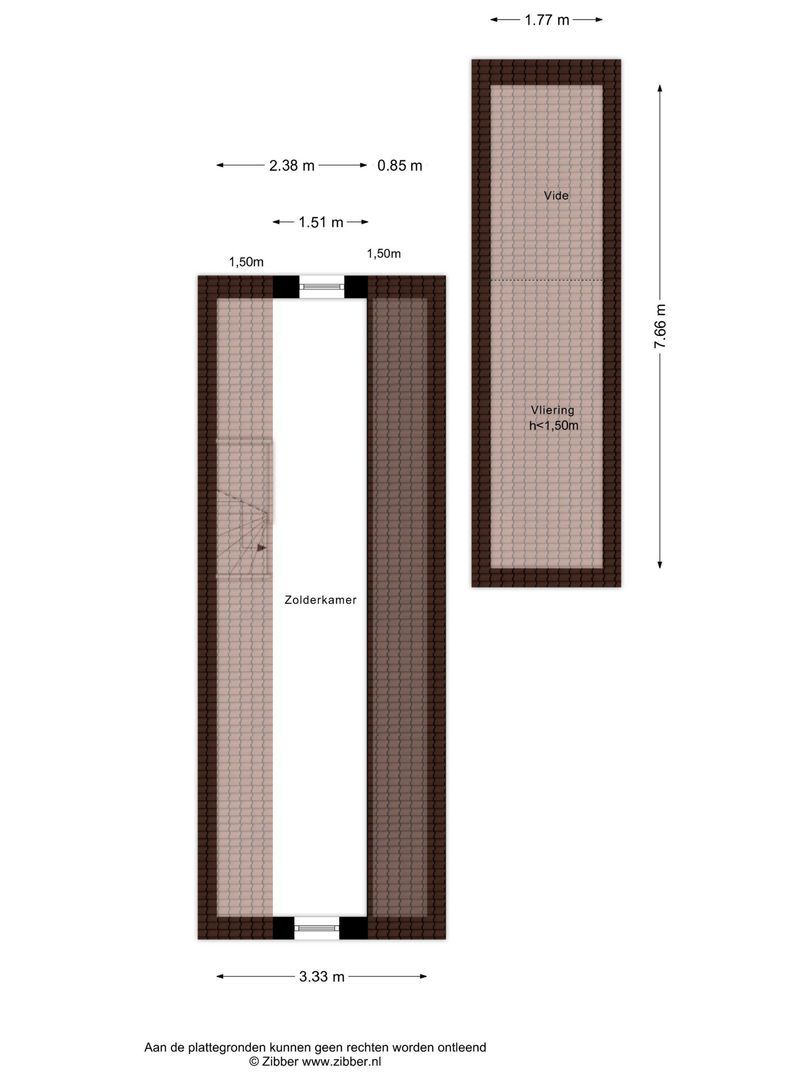 Vrouwgelenweg 11, Hendrik-Ido-Ambacht plattegrond-2