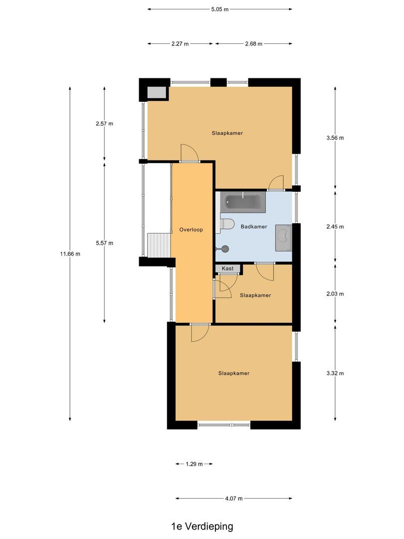 Havikweg 8, Zwijndrecht plattegrond-2