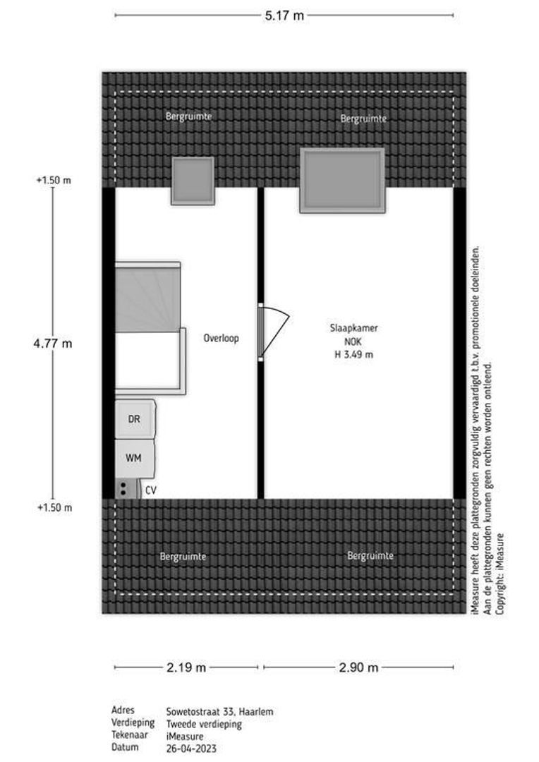 Sowetostraat 33, Haarlem plattegrond-6