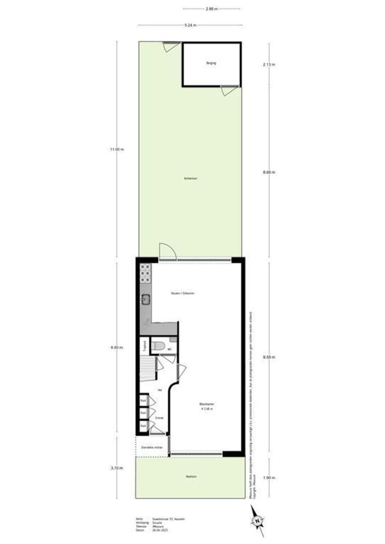 Sowetostraat 33, Haarlem plattegrond-2