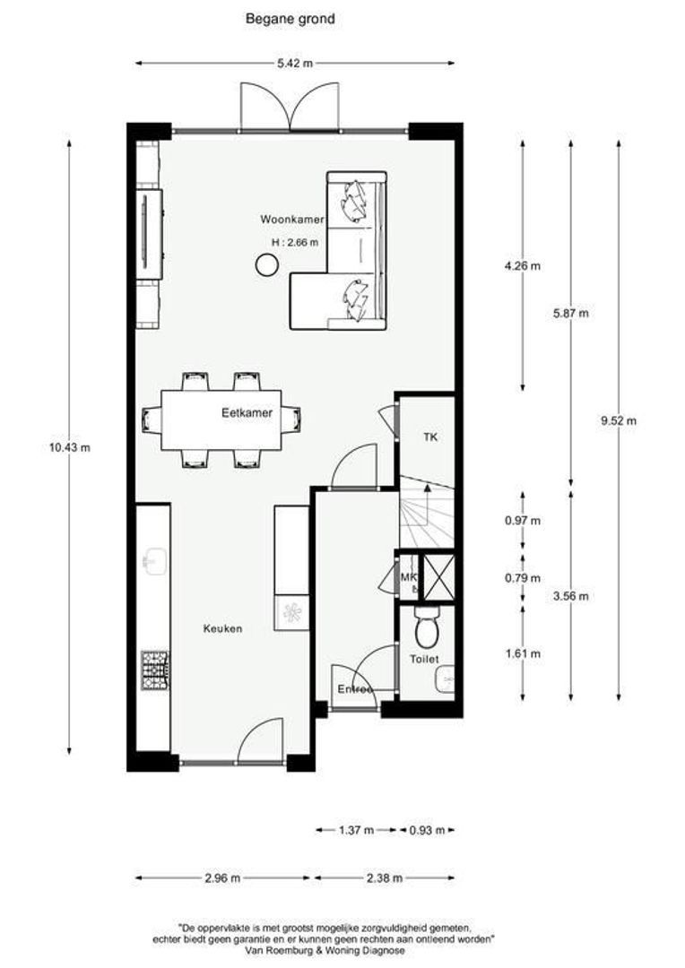Korianderlaan 94, Amstelveen plattegrond-2