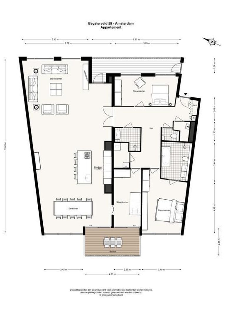 Beysterveld 59 + PP, Amsterdam foto-36