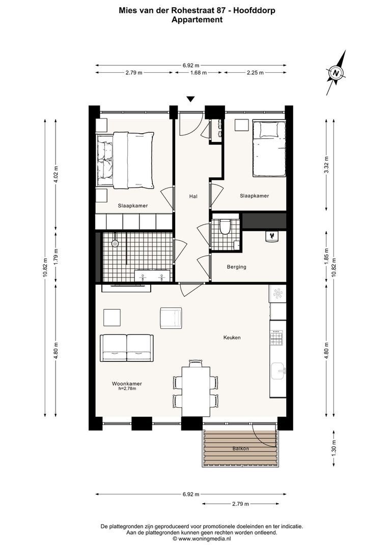 Mies van der Rohestraat 87, Hoofddorp foto-17