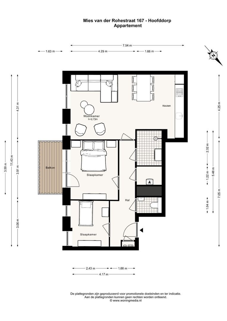 Mies van der Rohestraat 167, Hoofddorp foto-25