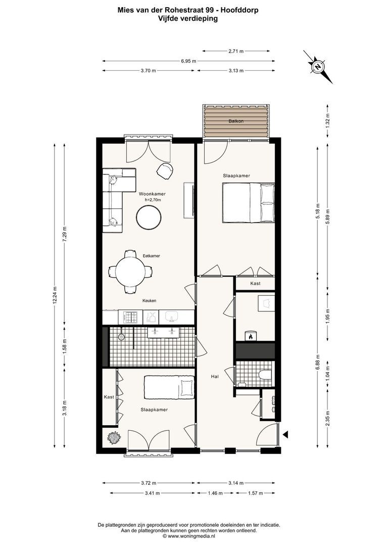 Mies van der Rohestraat 99, Hoofddorp foto-29