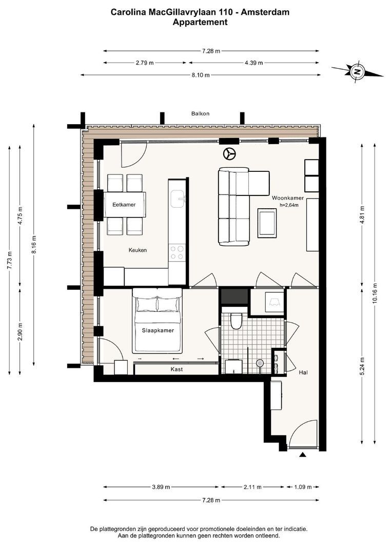 Carolina MacGillavrylaan 110, Amsterdam foto-22