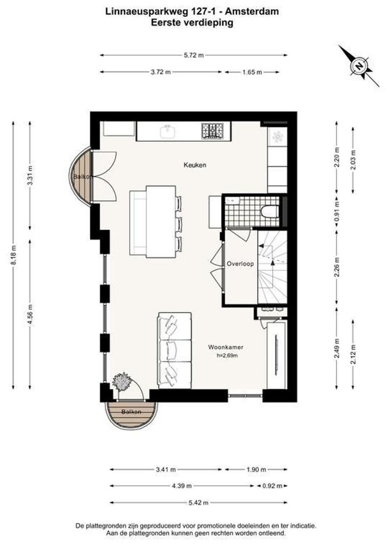 Linnaeusparkweg 127 1, Amsterdam foto-38