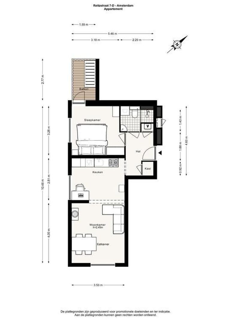 Reitzstraat 7 D, Amsterdam foto-23