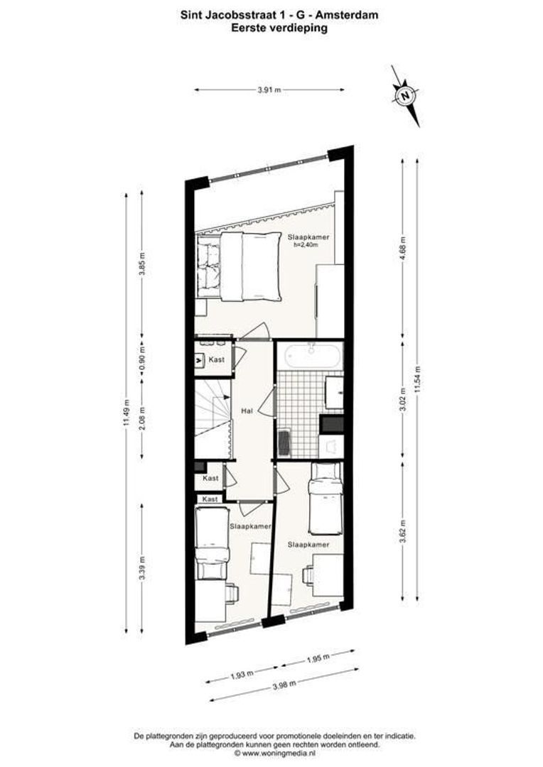 Sint Jacobsstraat 1 G, Amsterdam foto-29