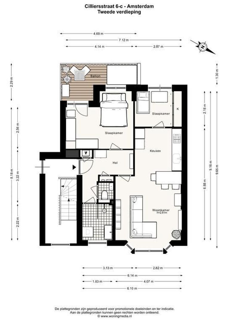 Cilliersstraat 6 C, Amsterdam foto-27