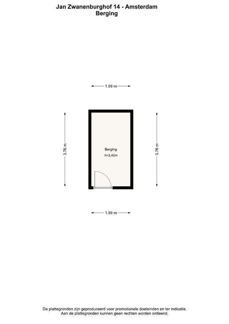 Jan Zwanenburghof 14 1, Amsterdam foto-20