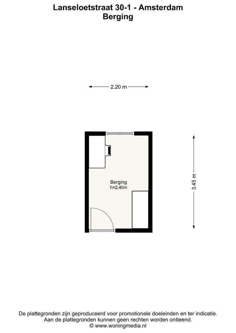 Lanseloetstraat 30 1, Amsterdam plattegrond-2