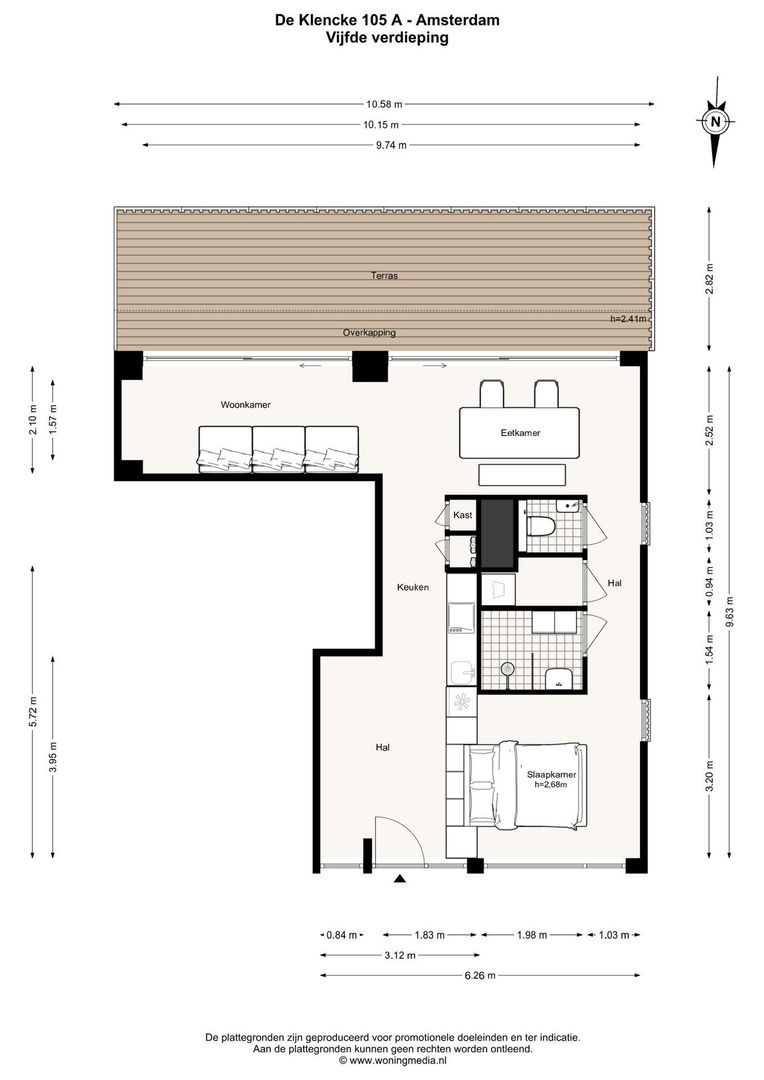 De Klencke 105 A, Amsterdam foto-27