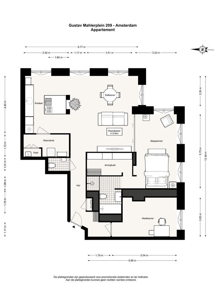 Gustav Mahlerplein 209, Amsterdam foto-24