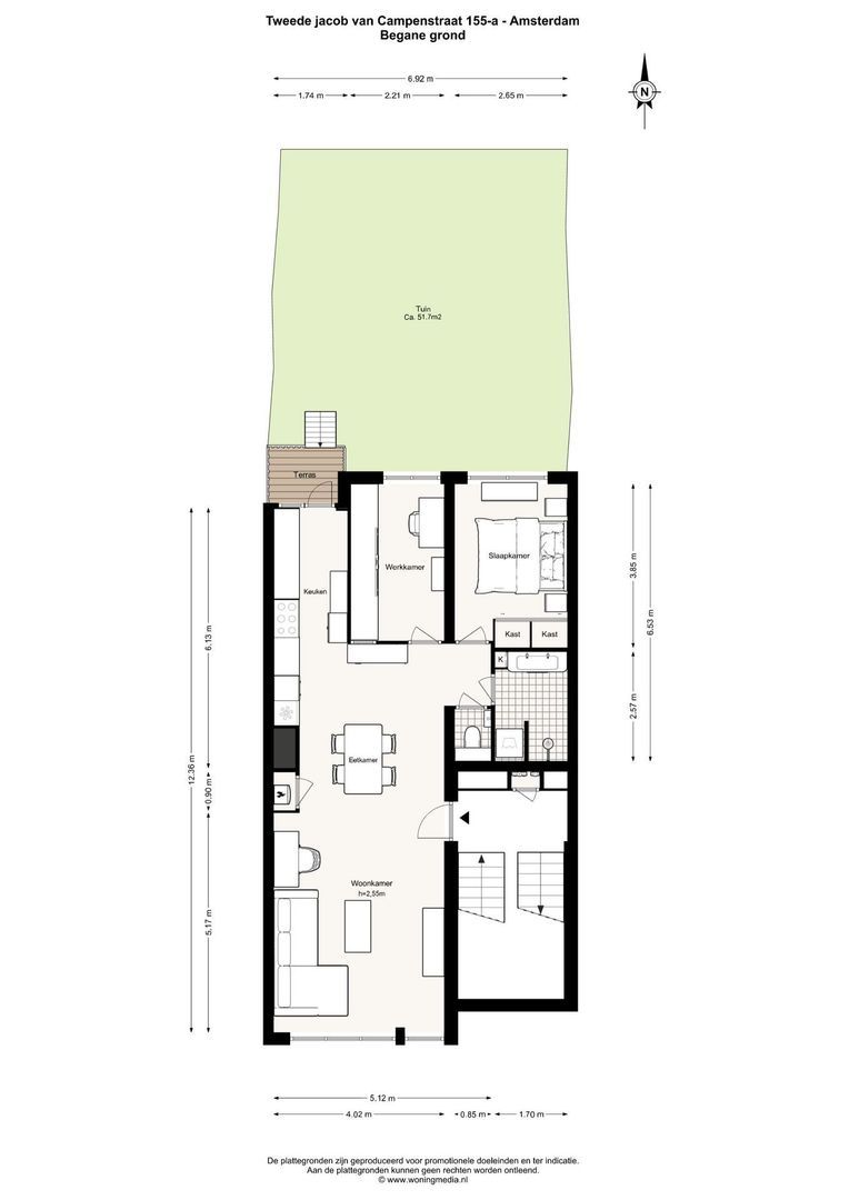 Tweede Jacob van Campenstraat 155 A, Amsterdam foto-23