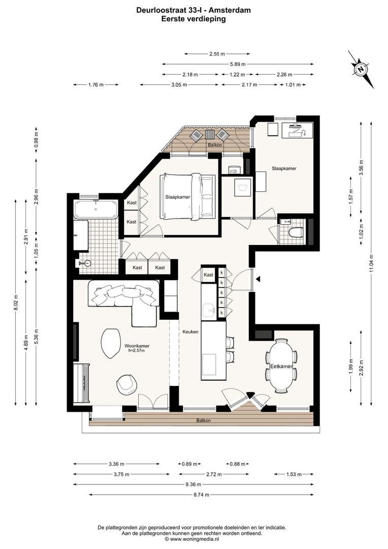 Deurloostraat 33 1, Amsterdam foto-25