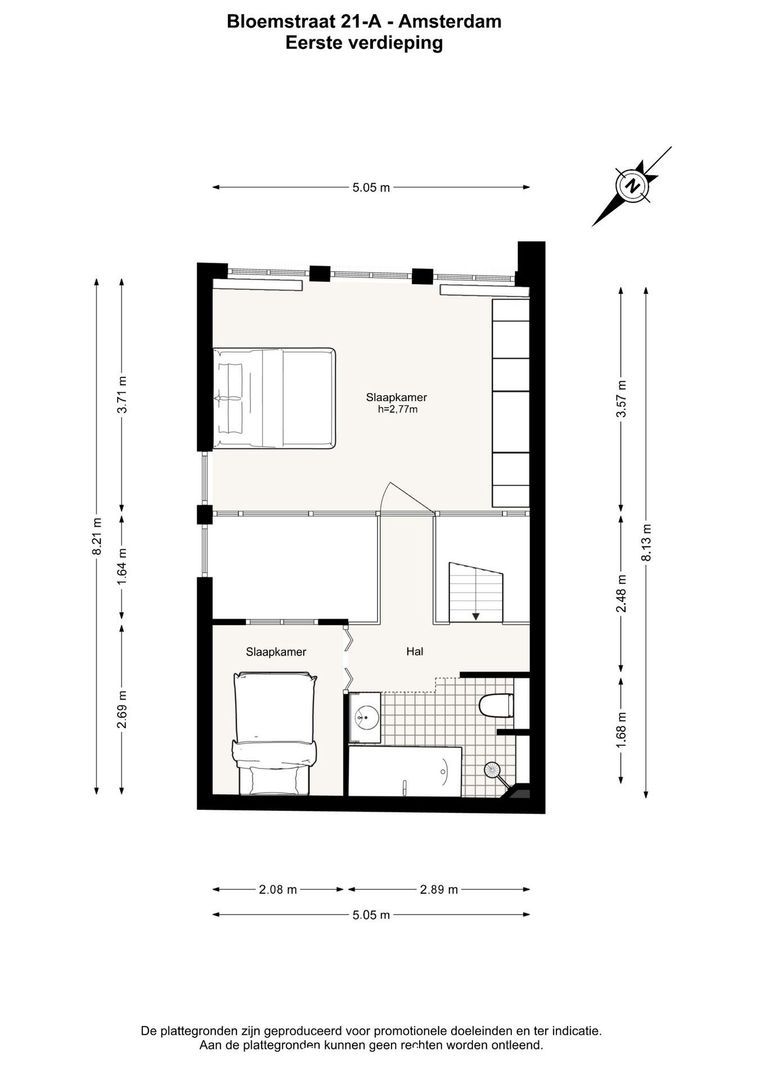 Bloemstraat 21 A, Amsterdam foto-25
