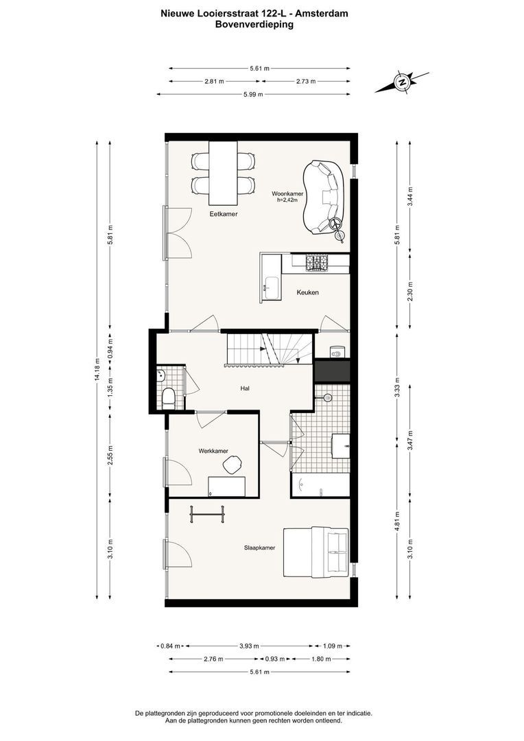 Nieuwe Looiersstraat 122 L, Amsterdam foto-28