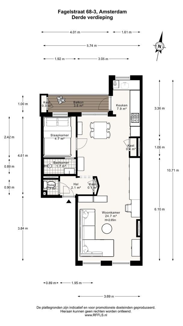 Fagelstraat 68 3, Amsterdam foto-28