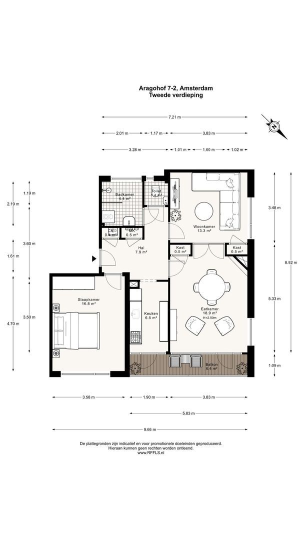 Aragohof 7 2, Amsterdam foto-26