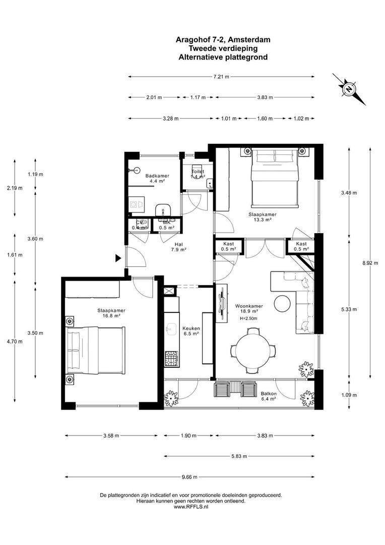 Aragohof 7 2, Amsterdam foto-27