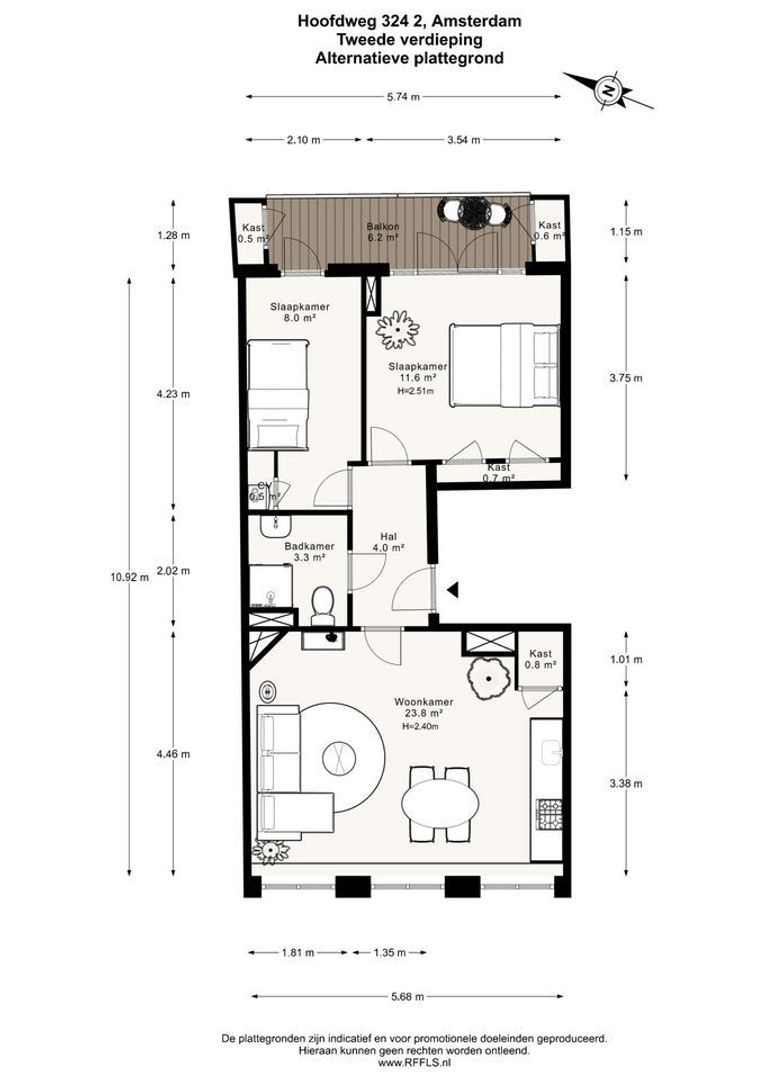 Hoofdweg 324 2, Amsterdam foto-24