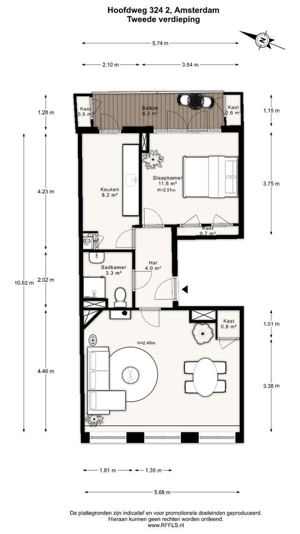 Hoofdweg 324 2, Amsterdam foto-23