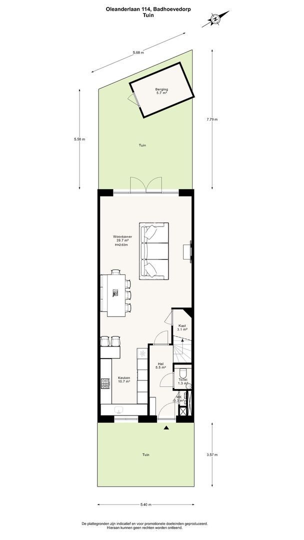 Oleanderlaan 114, Badhoevedorp foto-54