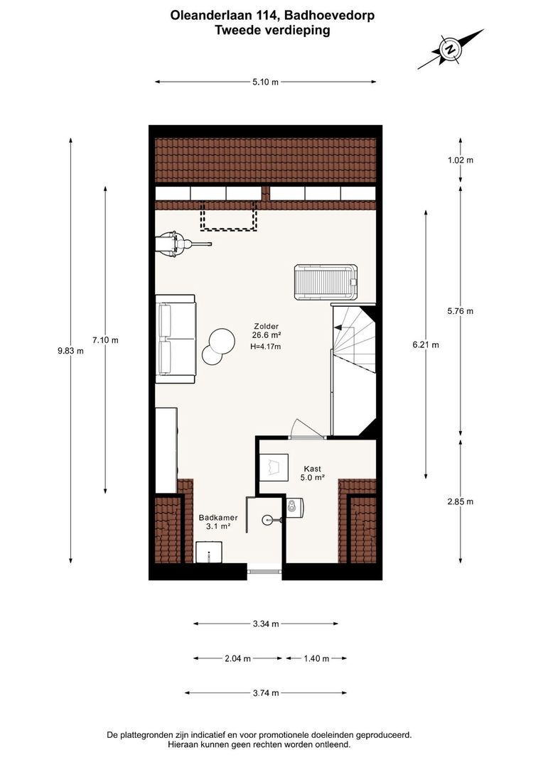 Oleanderlaan 114, Badhoevedorp foto-57