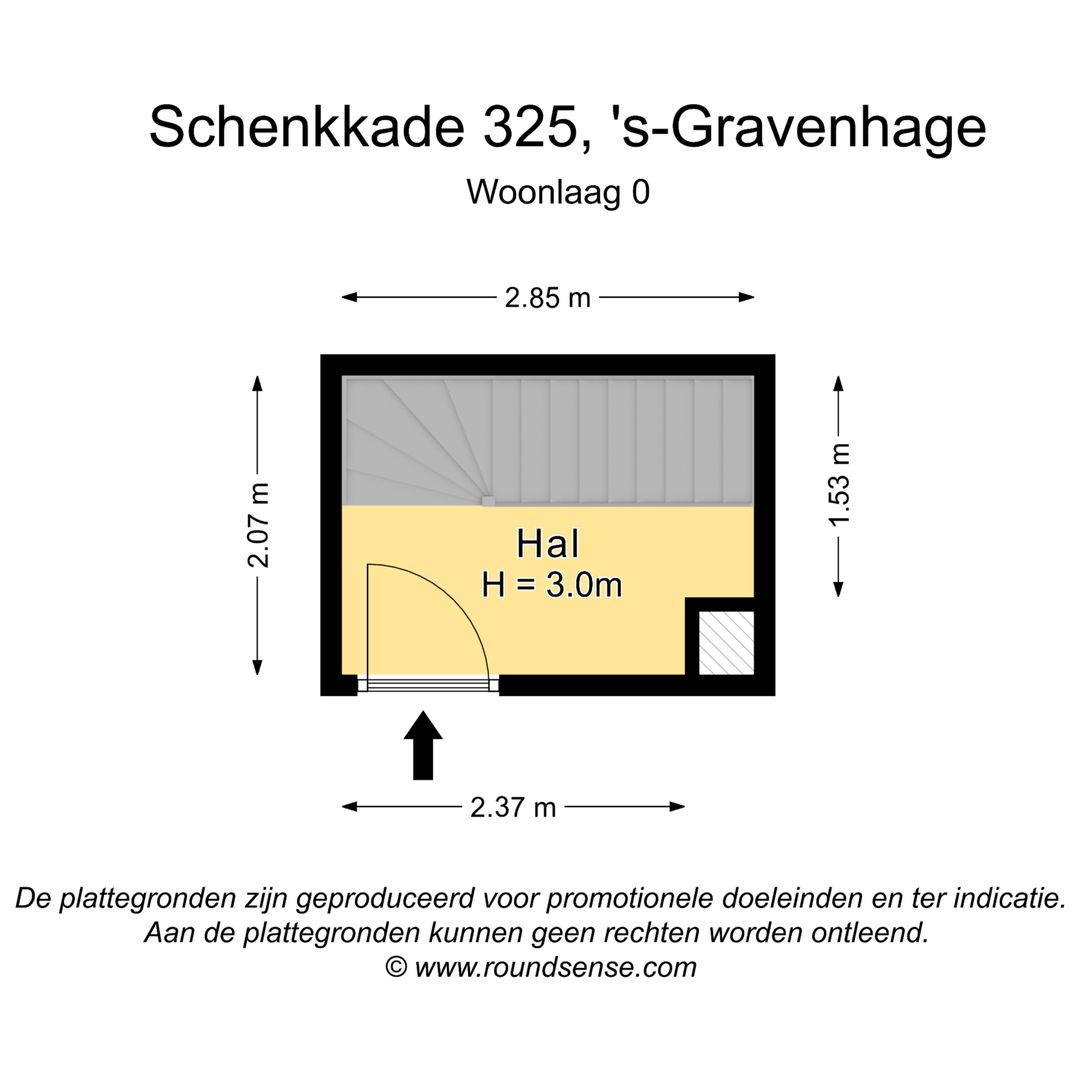 Schenkkade 325, Den Haag plattegrond-2