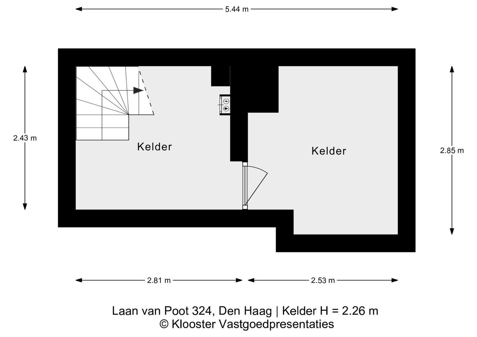 Laan van Poot 324, Den Haag plattegrond-0