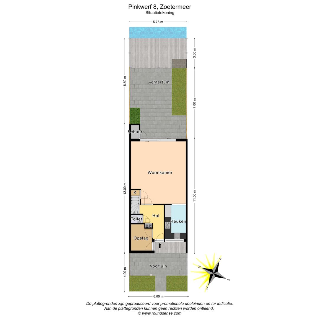 Pinkwerf 8, Zoetermeer plattegrond-3