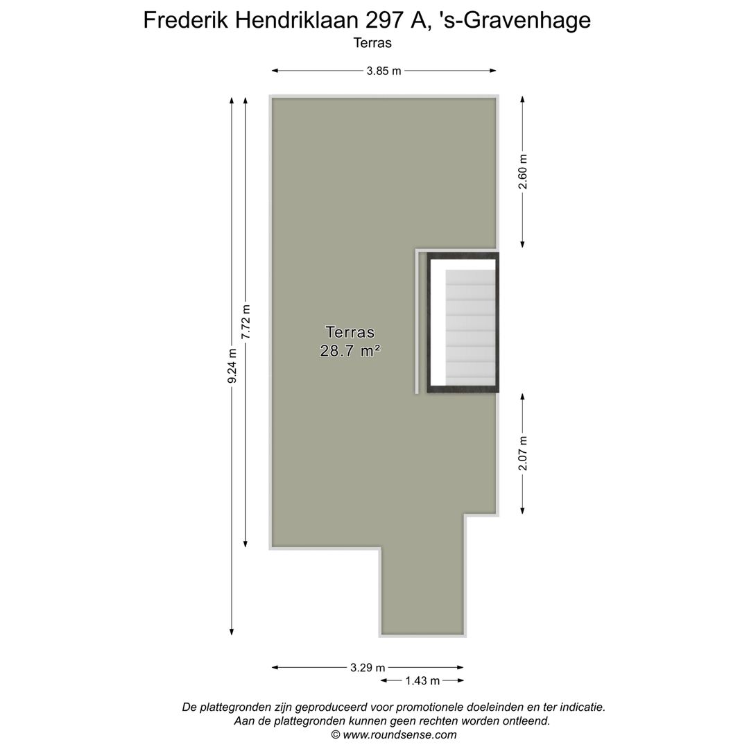 Frederik Hendriklaan 297 A, Den Haag plattegrond-3