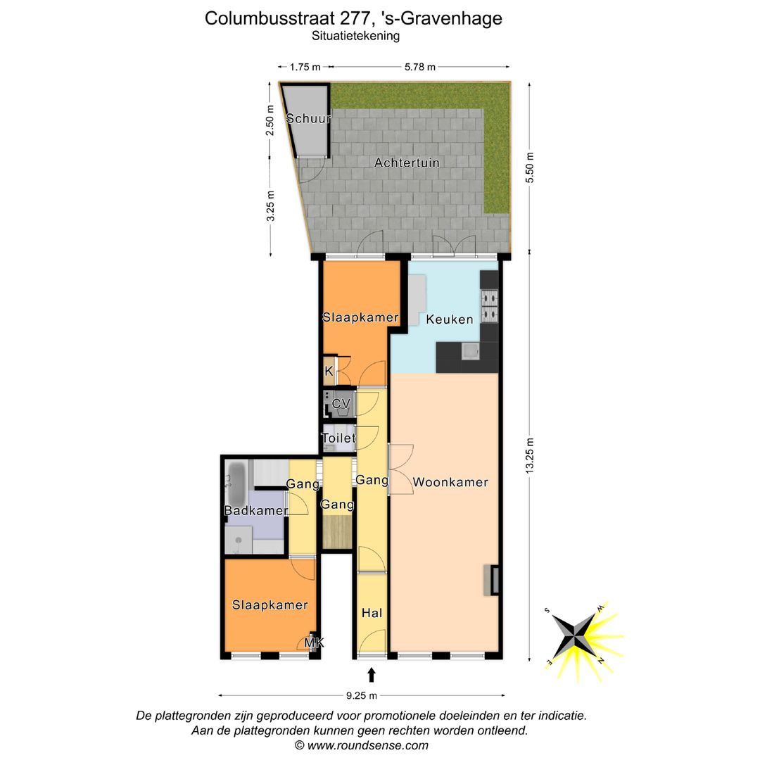 Columbusstraat 277, Den Haag plattegrond-4