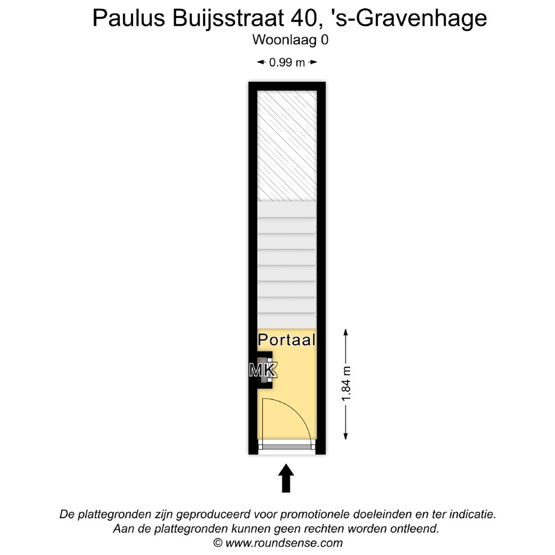 Paulus Buijsstraat 40, Den Haag plattegrond-2